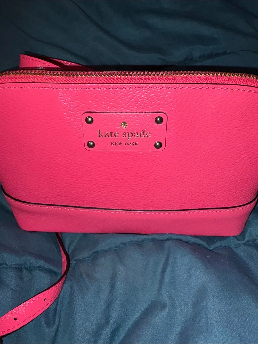 Kate Spade Wellesley Hanna Pebbled Leather Crossbody Bag - Sweetheart Pink